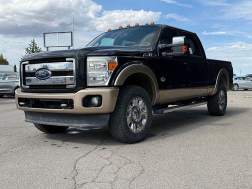Tuxedo Black 2012 Ford F-350 Lariat