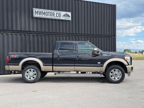 Tuxedo Black 2012 Ford F-350 Lariat