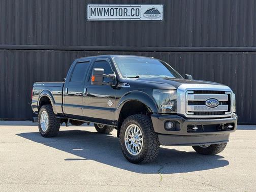 Tuxedo Black Metallic 2014 Ford F-350 Platinum