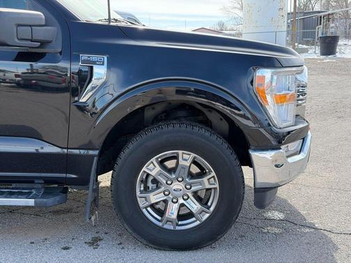 Agate Black Metallic 2021 Ford F-150 XLT