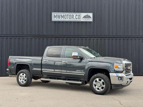 Dark Slate Metallic 2018 GMC Sierra 3500 SLT