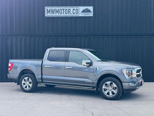 Carbonized Gray Metallic 2021 Ford F-150 Platinum