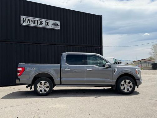 Carbonized Gray Metallic 2021 Ford F-150 Platinum