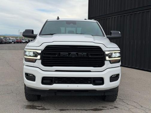 Bright White Clearcoat 2022 RAM 3500 Laramie Mega Cab 4x4 6'4' Box