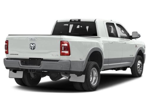Bright White Clearcoat 2022 RAM 3500 Laramie Mega Cab 4x4 6'4' Box