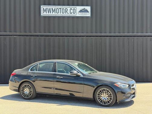 Black 2025 Mercedes-Benz C-Class C 300 4MATIC