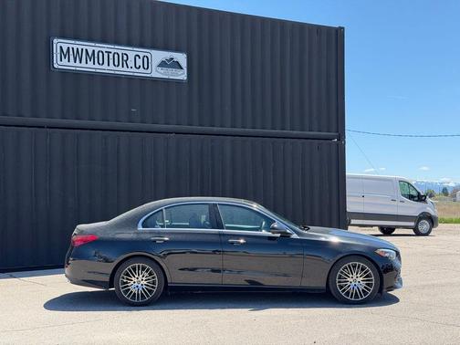 Black 2025 Mercedes-Benz C-Class C 300 4MATIC