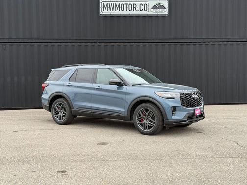 Vapor Blue Metallic 2026 Ford Explorer ST