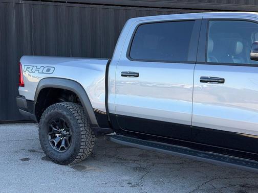 Billet Silver Metallic Clearcoat 2025 RAM 1500 RHO Crew Cab 4x4 5'7' Box