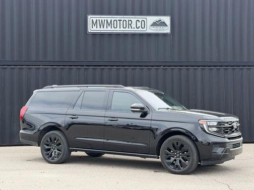 Agate Black Metallic 2025 Ford Expedition Max Platinum