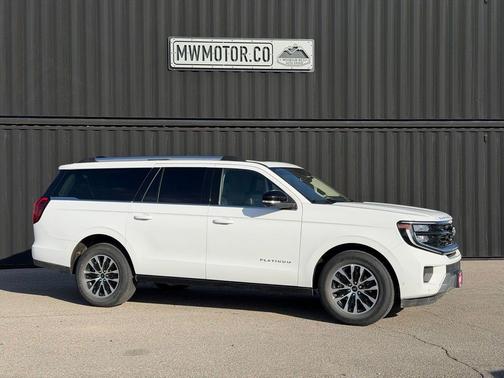 Oxford White 2025 Ford Expedition Max Platinum