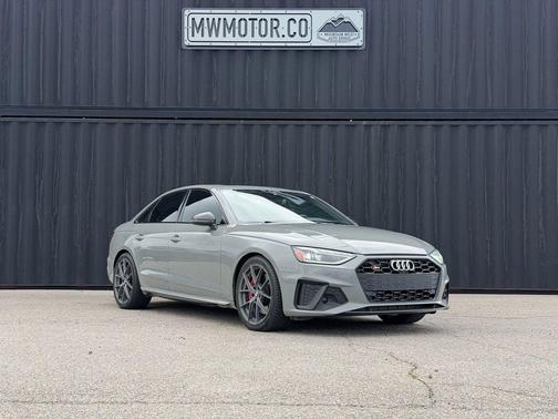 Gray 2021 Audi S4 3.0T Premium