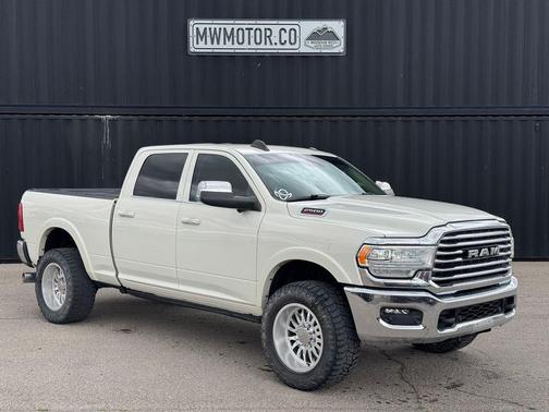 Pearl White 2022 RAM 2500 Longhorn