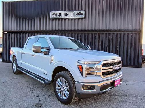 Space White Metallic 2025 Ford F-150 Lariat