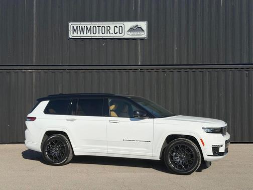 Bright White Clearcoat 2025 Jeep Grand Cherokee L Summit Reserve