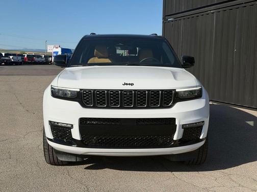 Bright White Clearcoat 2025 Jeep Grand Cherokee L Summit Reserve