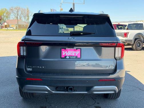 Carbonized Gray Metallic 2025 Ford Explorer Platinum