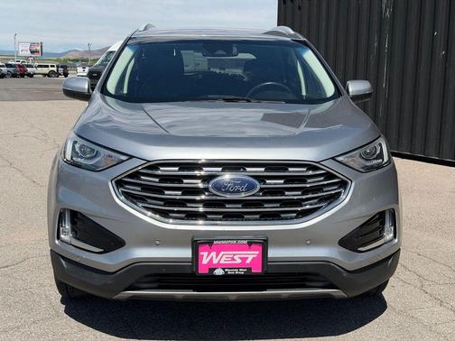 Silver Metallic 2020 Ford Edge Titanium