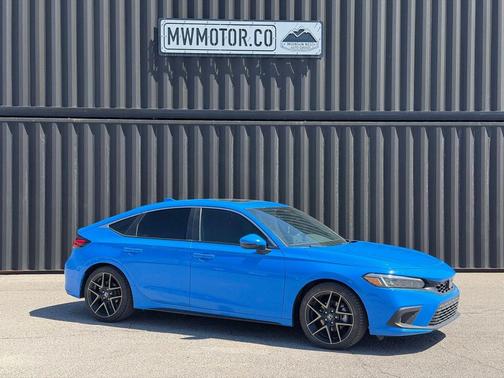 Boost Blue Pearl 2024 Honda Civic Sport Touring