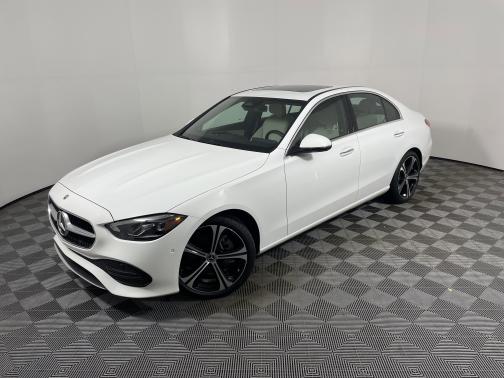 Polar White 2024 Mercedes-Benz C-Class