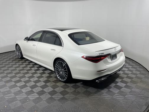 MANUFAKTUR Diamond White 2022 Mercedes-Benz S-Class S 500 4MATIC