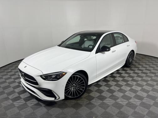 Polar White 2023 Mercedes-Benz C-Class C 300