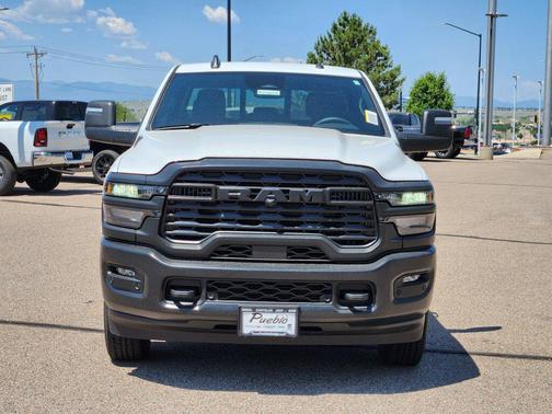 Bright White Clearcoat 2025 RAM 2500 Tradesman Crew Cab 4x4 8' Box