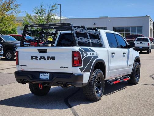 Bright White Clearcoat 2025 RAM 1500 Rebel