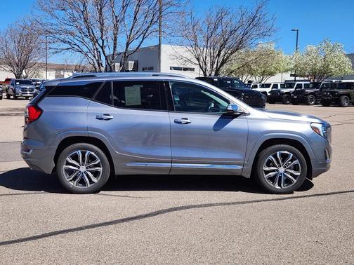 Satin Steel Metallic 2019 GMC Terrain Denali