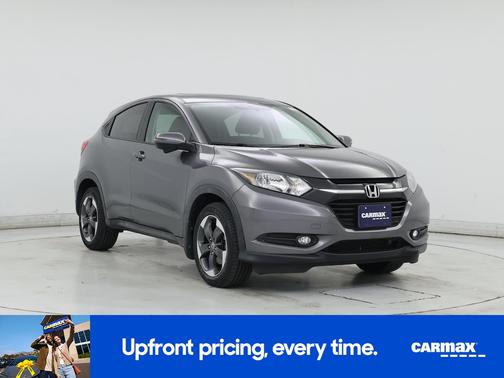 Gray 2018 Honda HR-V EX