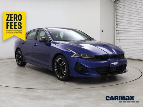 Blue 2023 Kia K5 GT-Line
