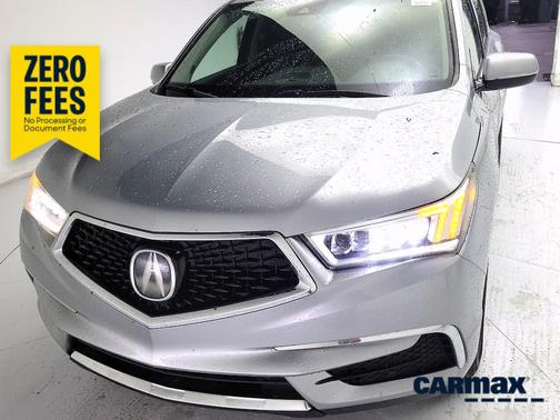 Silver 2018 Acura MDX