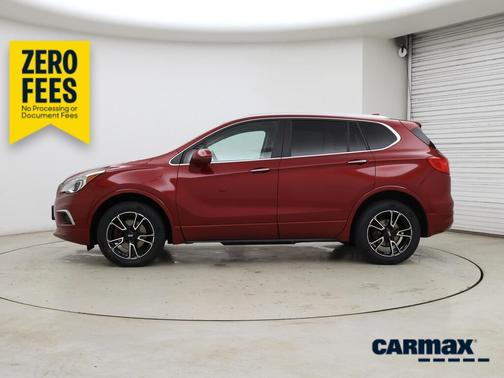 Red 2017 Buick Envision Essence