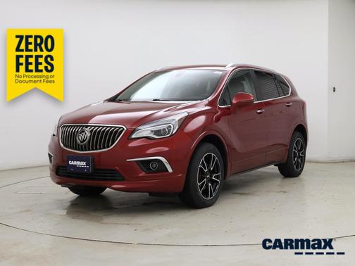 Red 2017 Buick Envision Essence
