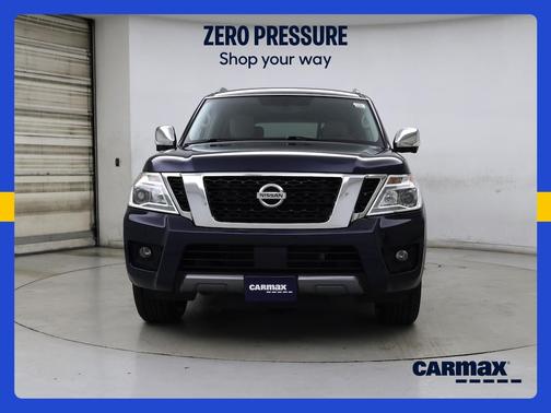 Blue 2019 Nissan Armada SL