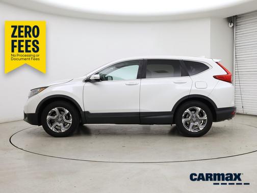 White 2019 Honda CR-V EX