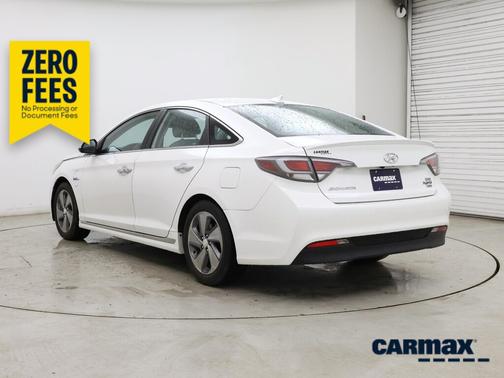 White 2016 Hyundai Sonata Plug-In Hybrid Limited