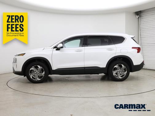White 2023 Hyundai SANTA FE SEL