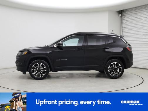 Black 2022 Jeep Compass Limited