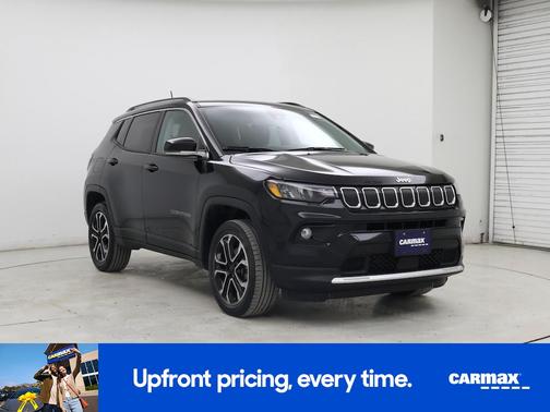 Black 2022 Jeep Compass Limited