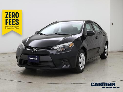 Black 2015 Toyota Corolla LE
