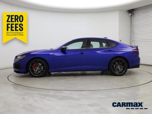Blue 2023 Acura TLX SH-AWD Type S