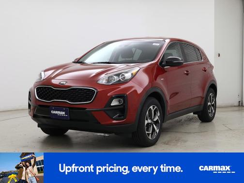 Red 2021 Kia Sportage LX