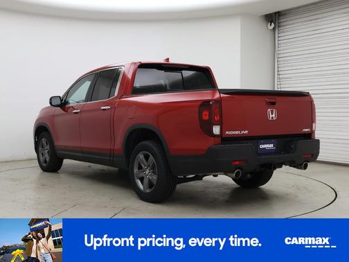 Red 2023 Honda Ridgeline RTL-E
