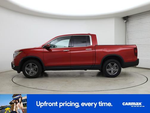 Red 2023 Honda Ridgeline RTL-E