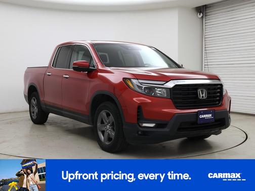 Red 2023 Honda Ridgeline RTL-E