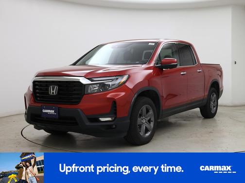 Red 2023 Honda Ridgeline RTL-E