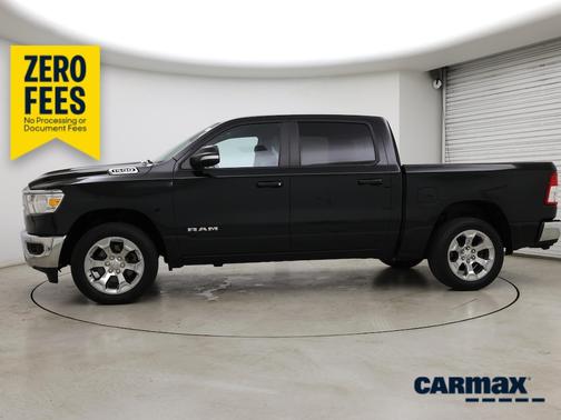 Black 2022 RAM 1500 Bighorn