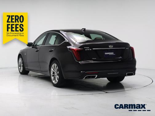 Burgundy 2021 Cadillac CT5 Premium Luxury