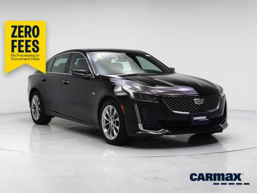 Burgundy 2021 Cadillac CT5 Premium Luxury